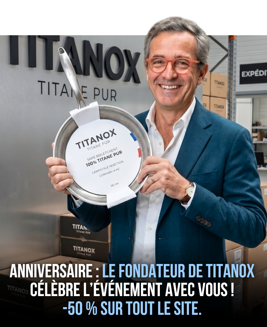TITANOX et sa poêle en titane pur