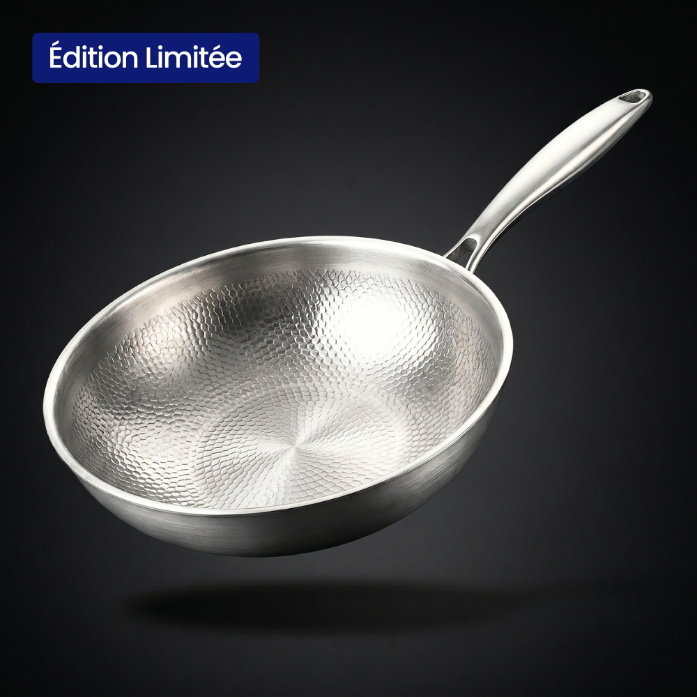 Wok 100% Titane Pur (28 cm) — TITANOX®